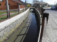 čistenie potoka