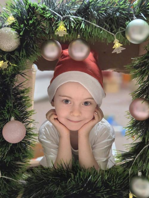 Vianočné fotenie u lienok